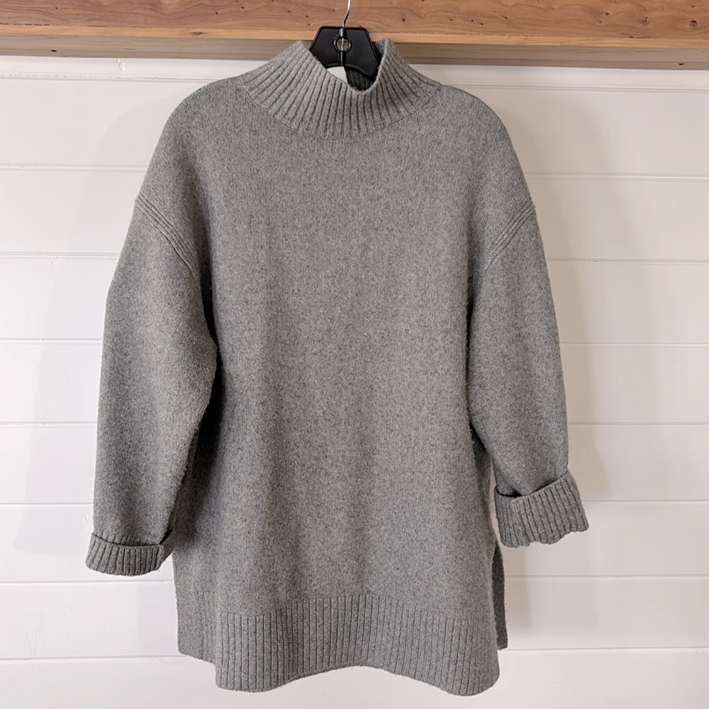 H&M MAMA TURTLENECK SWEATER, size m, grey